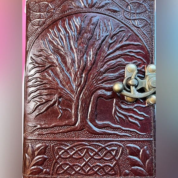 Embossed Leather Journals with Celtic Designs - Picture 8 of 12